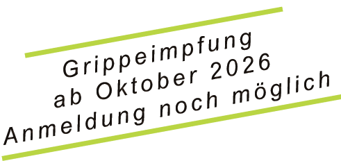 Grippeimpfung ab Oktober 2026